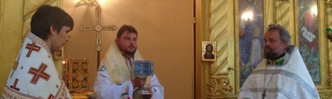 Воскресное богослужение с митрополитом Александром (Драбинко)